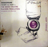 William Shakespeare Performed By The Swan Theatre Players : Henry IV, Part I (LP)
