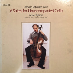 Anner Bylsma, Johann Sebastian Bach : 6 Suites For Unaccompanied Cello (3xLP + Box)