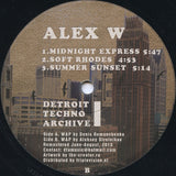 Denizo / Alex W : Detroit Techno Archive I (12", MiniAlbum)
