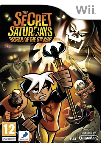 Secret Saturdays Beasts of the 5th Sun - Wii