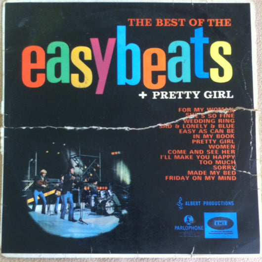 The Easybeats : The Best Of The Easybeats + Pretty Girl (LP, Comp, Mono)