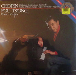 Chopin*, Fou Ts'ong : 4 Ballades / Contredance / Cantabile / Feuille D'Album / Largo / Fuga / Souvenir De Paganini (LP, Album)