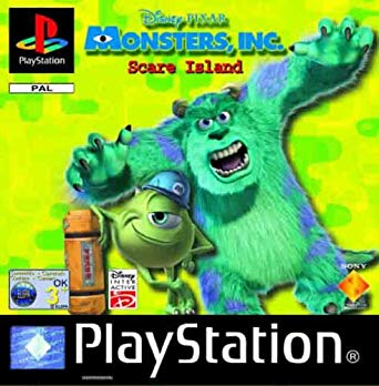 Disney/Pixar Monsters inc. Scare Island - PS1