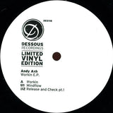 Andy Ash : Workin' EP (12", Ltd)