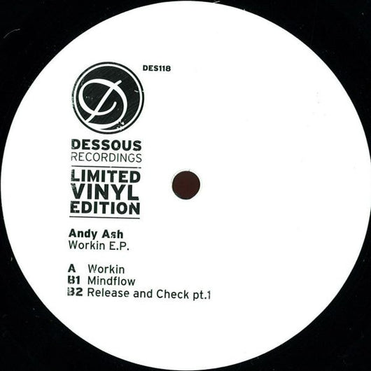 Andy Ash : Workin' EP (12