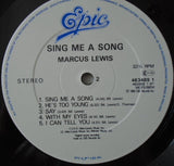 Marcus Lewis : Sing Me A Song (LP, Album)
