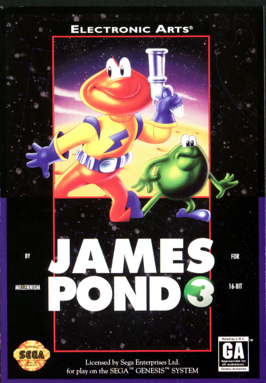 James Pond 3 - Megadrive