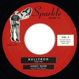 Johnny Moore And His New Blazers / The Ebonettes (2) : Bullfrog / Wild Man Walk (7", Single)