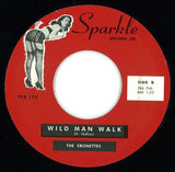 Johnny Moore And His New Blazers / The Ebonettes (2) : Bullfrog / Wild Man Walk (7", Single)