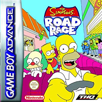 Simpsons Road Rage - Gameboy