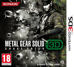 Metal Gear Solid 3 Snake Eater 3D - 3DS