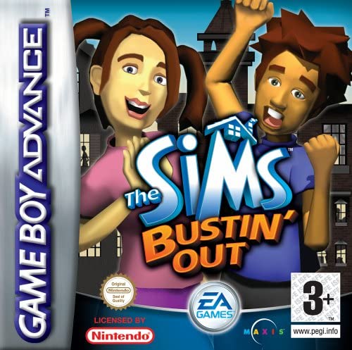 the Sims Bustin' Out - Gameboy Advance