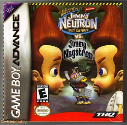 Jimmy Neutron Vs Jimmy Negatron - Game Boy Advance