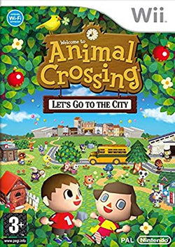 Animal Crossing Let's Go To The City - Wii