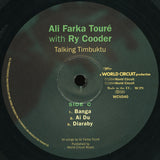 Ali Farka Touré With Ry Cooder : Talking Timbuktu (2xLP, Album, RE, 180)