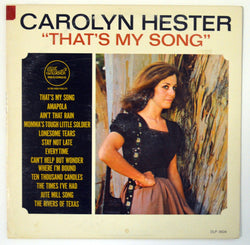 Carolyn Hester : That's My Song (LP, Mono)