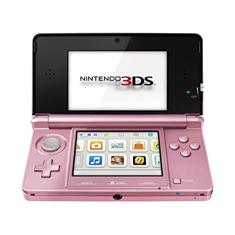 Coral Pink 3DS Console