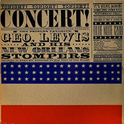 George Lewis And His New Orleans Stompers : Concert! (LP, Mono, Pla)