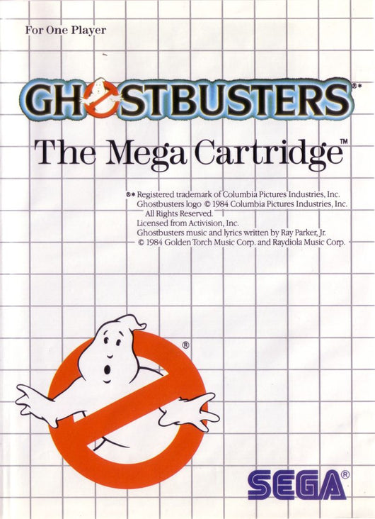 Ghostbusters - Master System