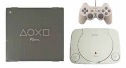 Playstation 1 Boxed (Slim, 1 Controller, silver box)