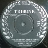 Danny Doyle (2) : The Irish Soldier Laddie / Morning Train (7", Single, Bla)