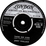 Jerry Wallace : Angel On My Shoulder (7", Single, Mono)