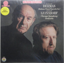 Lazar Berman, Erich Leinsdorf, Chicago Symphony Orchestra* : Brahms: Piano Concerto No. 1 (LP, Album)