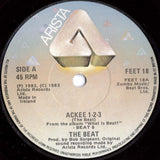 The Beat (2) : Ackee 1-2-3 (7", Single)