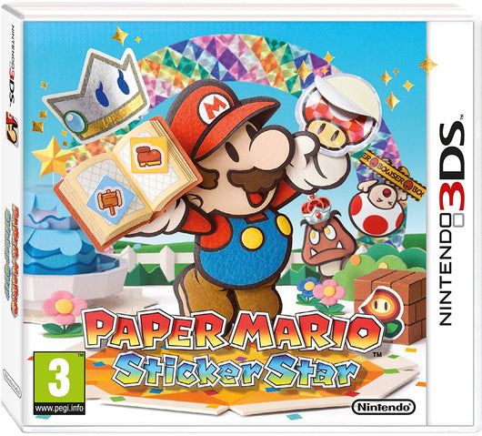Paper Mario Sticker Star - 3DS