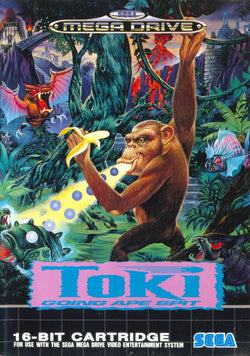 Toki Going Ape Spit - Megadrive