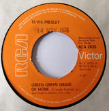 Elvis Presley : Green Green Grass Of Home (7", Single, Dem)