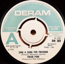 Frijid Pink : Sing A Song For Freedom (7