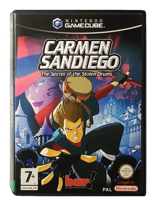 Carmen Sandiego Secret of the Stolen Drums - Gamecube