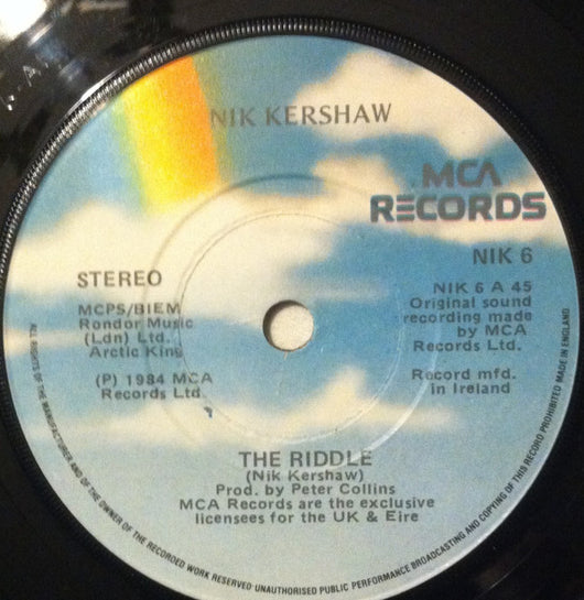 Nik Kershaw : The Riddle (7