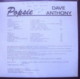 Dave Anthony : Popsie (LP, Album)