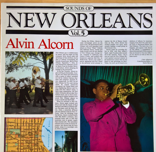 Alvin Alcorn : Sounds Of New Orleans Vol.5 (LP, Album, Gat)