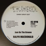 Ralph MacDonald / Foxy : Jam On The Groove (Danny Krivit Edit) / Get Off Your Aaah And Dance (Danny Krivit Edit) (12")