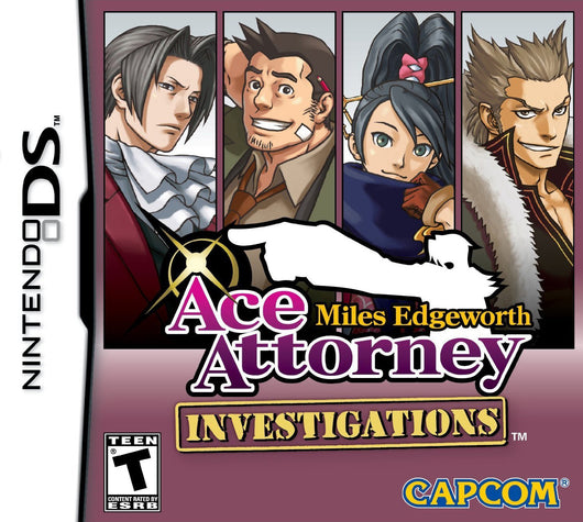 Ace Attorney Miles Edgeworth Investigations - DS
