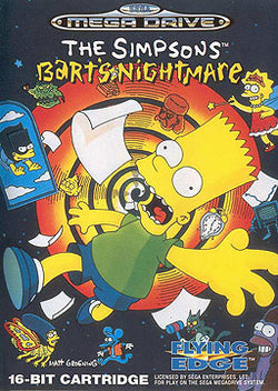 The Simpsons Bart's Nightmare - Mega Drive