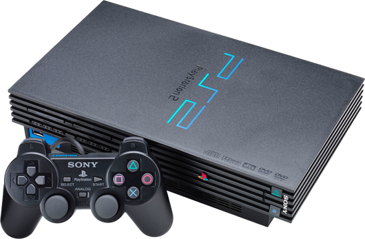 Playstation 2 Console (Original, Black)