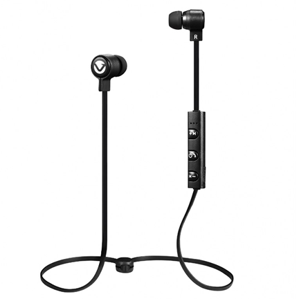 Volkano Rush Series Bluetooth Headphones - Black
