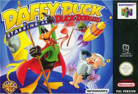 Daffy Duck Starring as: Duck Dodgers - N64