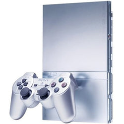 Playstation 2 Console (Slimline, Silver)