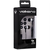 Volkano Stannic Series Earphones With Mic - Black
