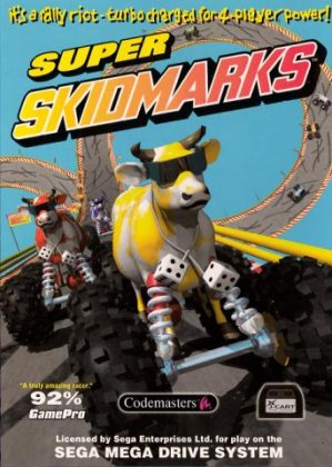 Super SkidMarks - Megadrive
