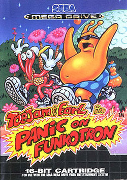 Toejam & Earl Funkotron - Megadrive