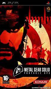 Metal Gear Solid Portable Ops - PSP