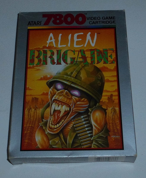 Alien Brigade - Boxed with Manual - Atari 7800