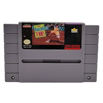 David Crane's Amazing Tennis - Snes NTSC