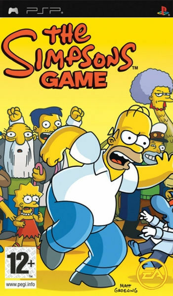 The Simpsons Game - PSP